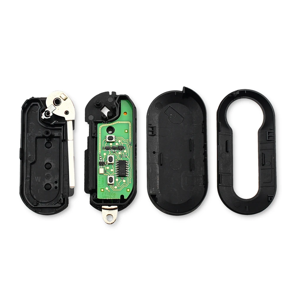 Remote Control/ Key Case For Fiat 500l Mpv Punto Ducato Qubo 2010-2017 Delphibsi Pcf7946 Chip 3 Buttons 433mhz - - Racext™️ - - Racext 20