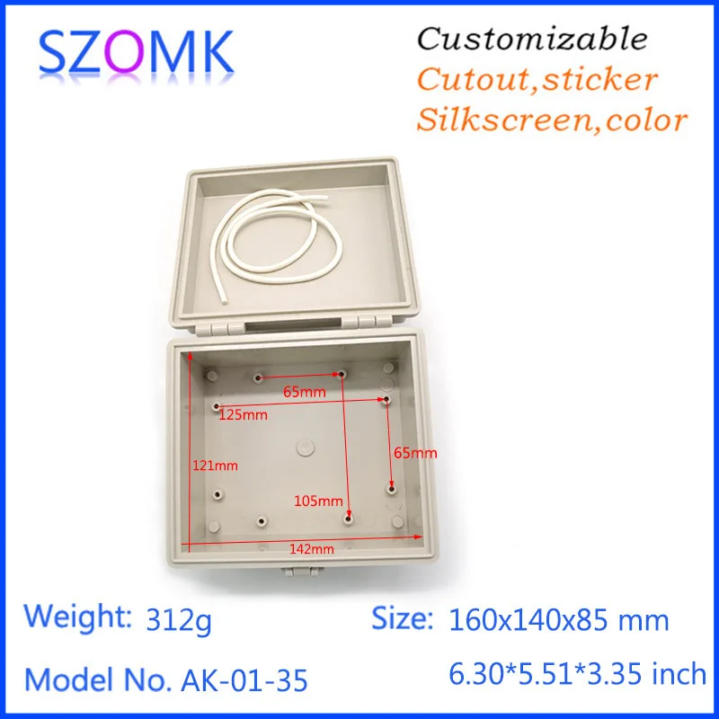 outdoor plastic waterproof electrical enclosure plastic hinge box szomk instrument enclosure junction housing (7).jpg