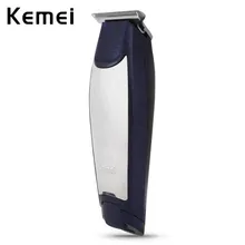 Kemei KM-5021 3 в 1 триммер для волос USB перезаряжаемая стрижка Парикмахерские Ножницы Триммер для стрижки с 3 регулируемыми направляющими расчески