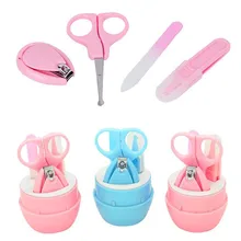 4 шт./компл. уход за младенцем маникюрный набор медицинский набор детский ежедневный инструмент для медсестры-4 шт. с портативной коробкой