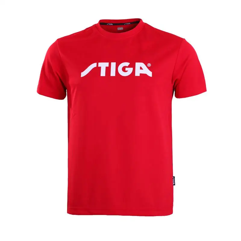 Stiga футболка для настольного тенниса спортивные майки для бадминтона Джерси для тенниса Masculino Mujer шорты - Цвет: G1203433