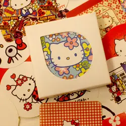 38 шт./компл. Новинка рисунок «Hello Kitty» темы наклейки клей наклейки, декоративный элемент для рукоделия наклейки