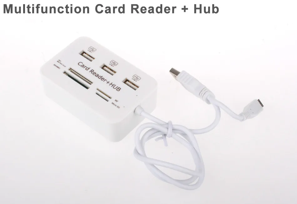 Микро USB OTG устройство для чтения карт памяти адаптер 3 2 0 концентратор Combo SD MicroSD MS