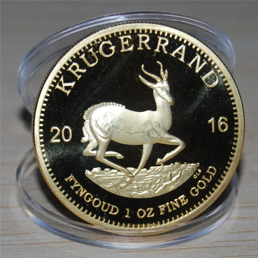 3 шт./лот, Южно-африканская золотая монета Krugerrand
