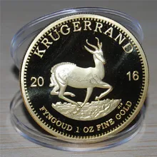 3 шт./лот, Южно-африканская золотая монета Krugerrand