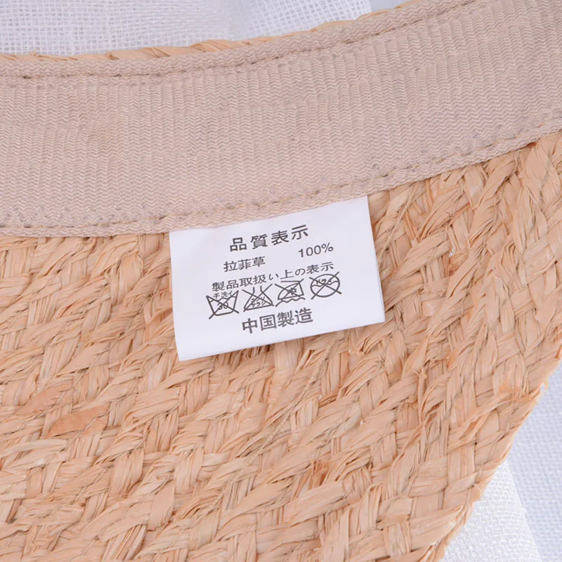 raffia hat straw visor womens summer hats womens straw sun shats (9)