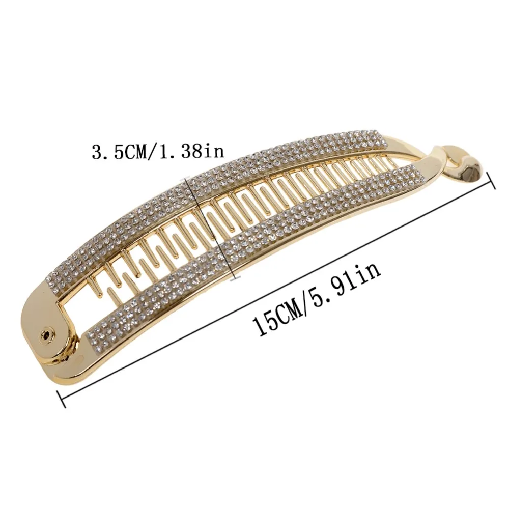 Women Chic Hair Accessories Rhinestone Simulated Pearl Hair Claws Clips Acrylic Banana Twisted Flat Shark Hair Grips Clamp Crab 6 style fashion elegant imitation pearl belt 65cm white acrylic alloy chain belt gold leaf belt women clothing hanfu accessories