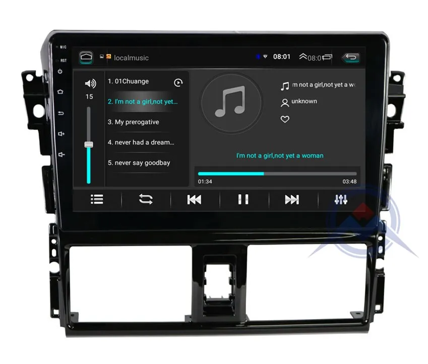 Top ZOHANAVI Android 2.5D Car multimeida player for Toyota Vios Yaris 2013 2014 2015 2016 radio DVD GPS Navigation stereo 20