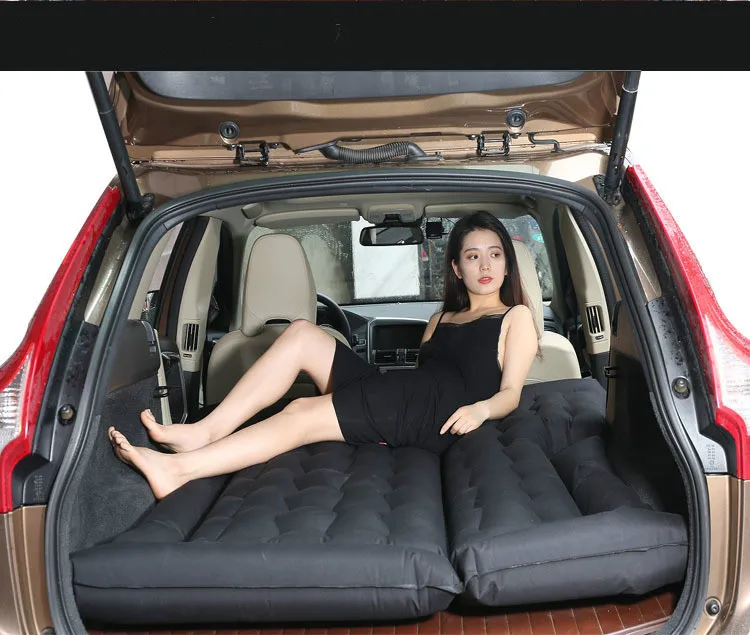 Надувные Прокат надувные матрасы кровать сиденья внедорожник MPV на заднем сиденье мягкий матрас воздушный насос кровать авто аксессуары Кровать для автомобиля