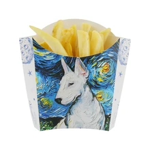 100 шт Craetive вечерние, на день рождения, свадьбы, пользу, картошки фри, снэк-бумажные стаканчики, маленькие пищевые одноразовые упаковочные стаканчики на вынос