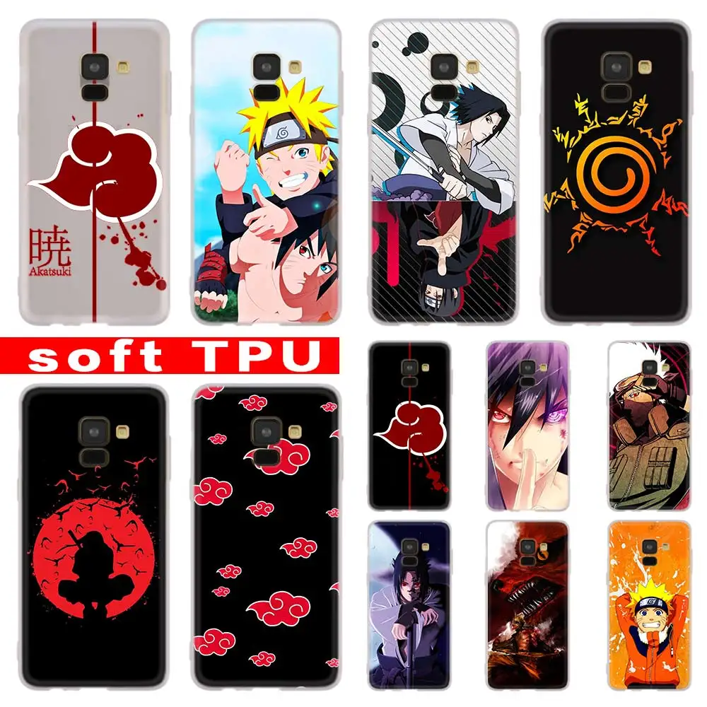 

Anime Naruto Akatsuki Desgin For Samsung Galaxy A10/A30/A40/A50/A70 A9 A8 A6 a7 2018 A3 A5 2017 2016 TPU Case Cover Soft