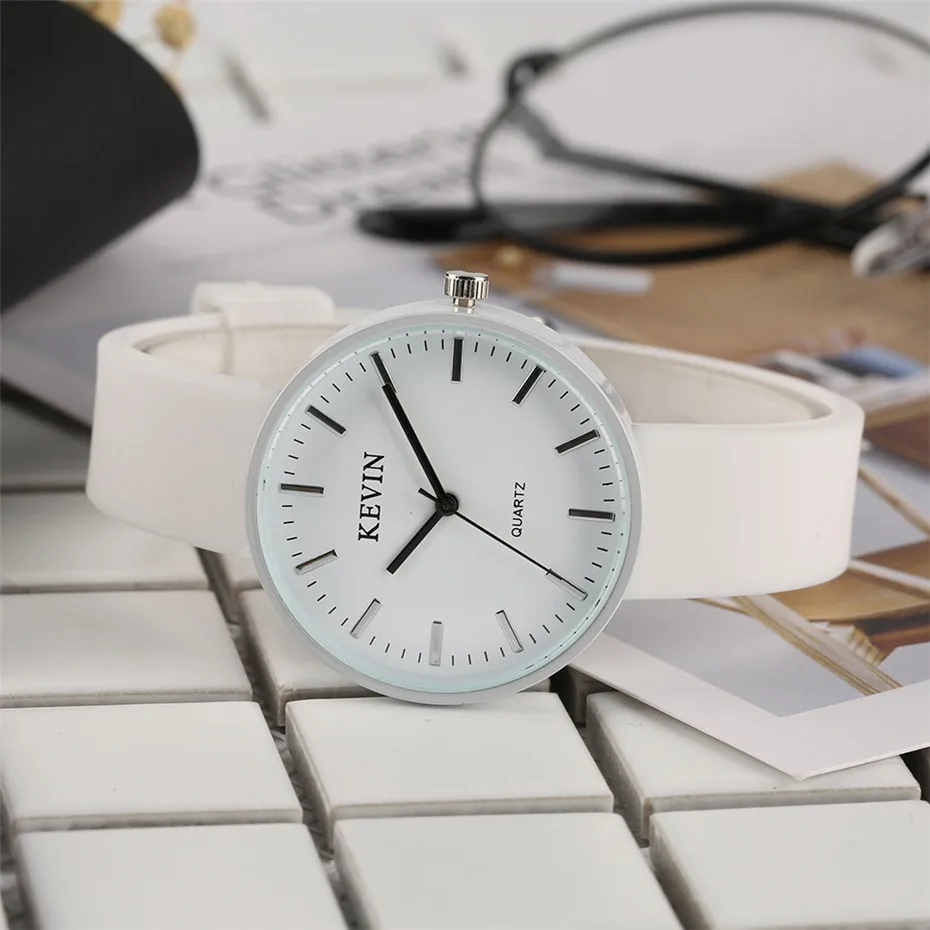 kevin casual round dial women watches elagant22