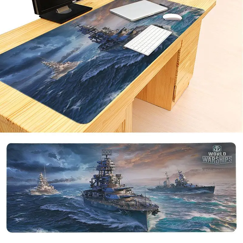 MaiYaCa World of Warship красивый коврик для мышки в стиле аниме размер для 30x90x0,2 см игровые коврики для мыши - Цвет: 30x60cm