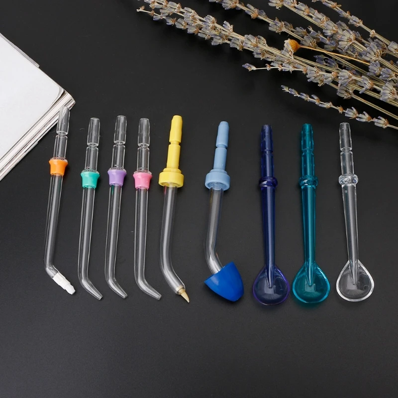 Jual 9 Tips Untuk Oral cleaner Waterpik Air Flosser Jet Spa Oral Kesehatan Gigi Pik Dec28 # Y207E # Hot Sale