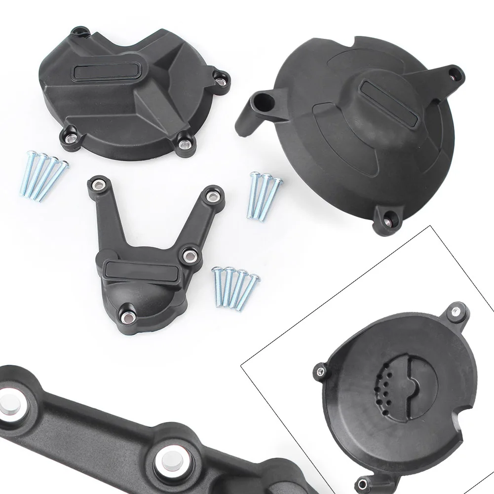 

For BMW S1000RR 2017 2018 Racing Motorbike Engine Stator Crank Case Guard Cover Protector Set with Logo Left