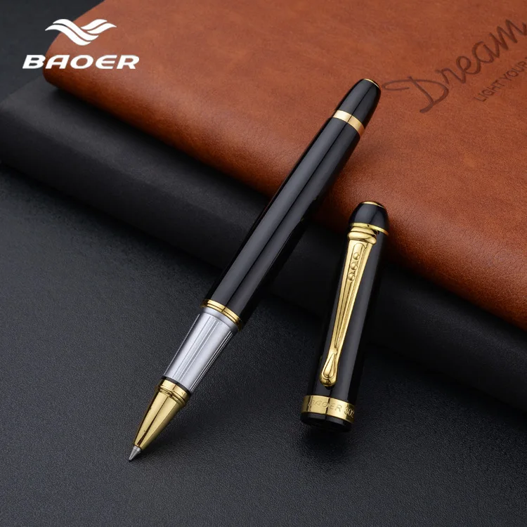 

baoer302 fountain-pen vulpen pluma estilogr fica ink pen pluma fuente stationery wholesale like treasure Lettering printed LOGO
