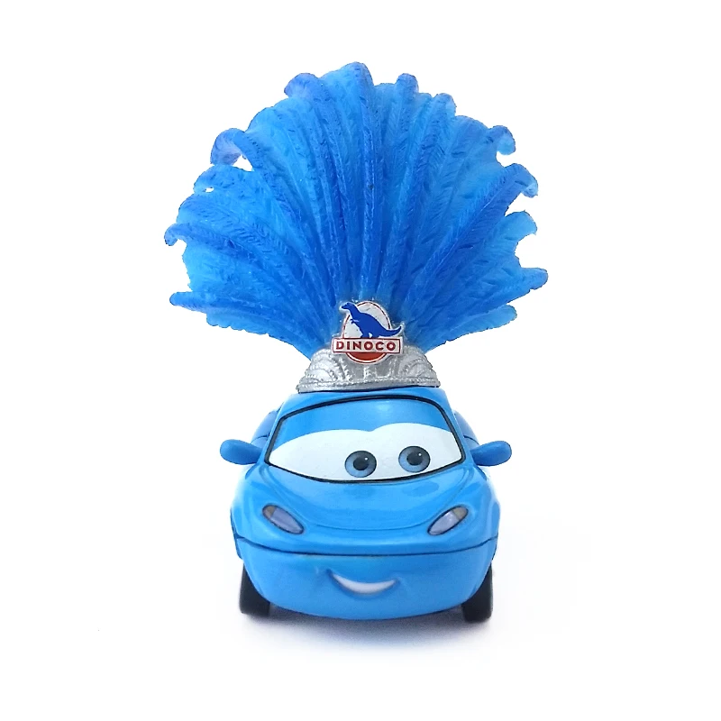 Disney Pixar Cars Dinoco Showgirl 1:55 литая металлическая Игрушечная машина из сплава Модель свободная новая детская мальчик Рождественский подарок