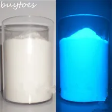 200 г синий цвет люминисцентный фосфорный порошок пигмент для DIY декоративная картина печати 200 г/пакет, светится в темная пудра пыли