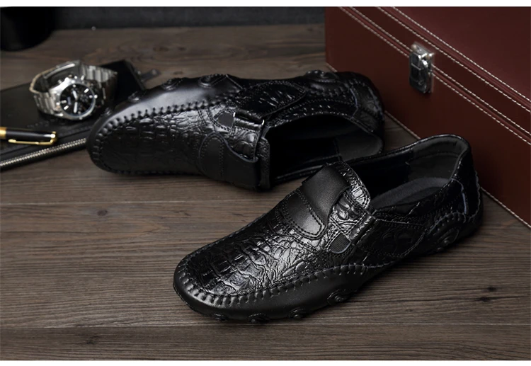 Zapatos hombre 2019 новое поступление Limited sapatos masculino обувь для мужчин Лоферы повседневное для мужчин мягкие бутилированной кожи