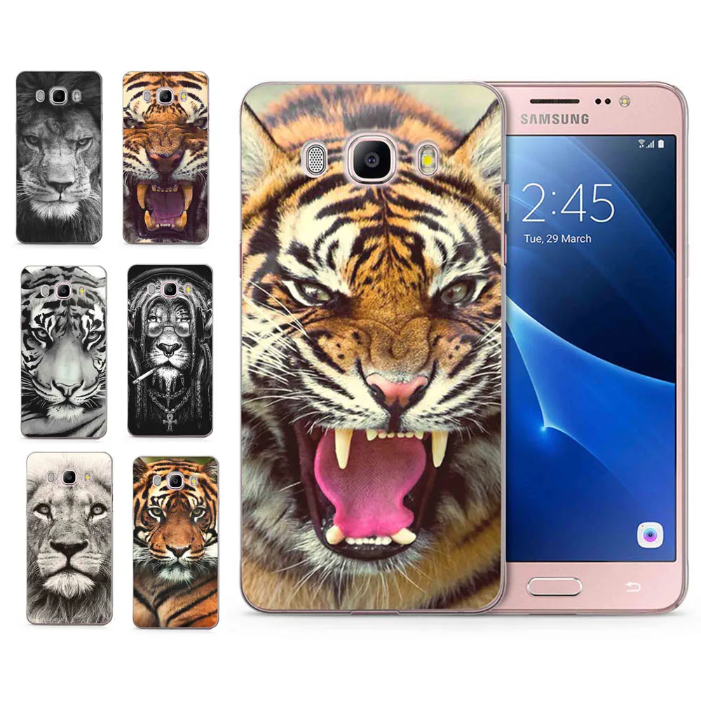 Для Samsung Galaxy A3 A5 2016 2015 2017 prime J1 J2 J3 J5 J7 G530H S8/plus Note 8 ТПУ Силиконовые животные тигр Лев