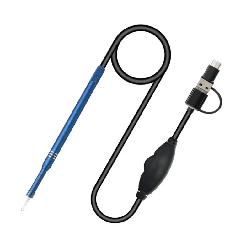 

3 In 1 USB Endoscope HD Visual Ears Cleaning Earpick Spoon with 6 LED Light Ear Cleaning Tool Hot Sale