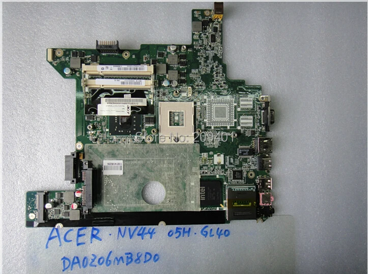 

High quality For Gateway NV42 NV44 Laptop Motherboard Mainboard MBWB706001 DA0Z06MB8D0 Fully tested all functions Work Good