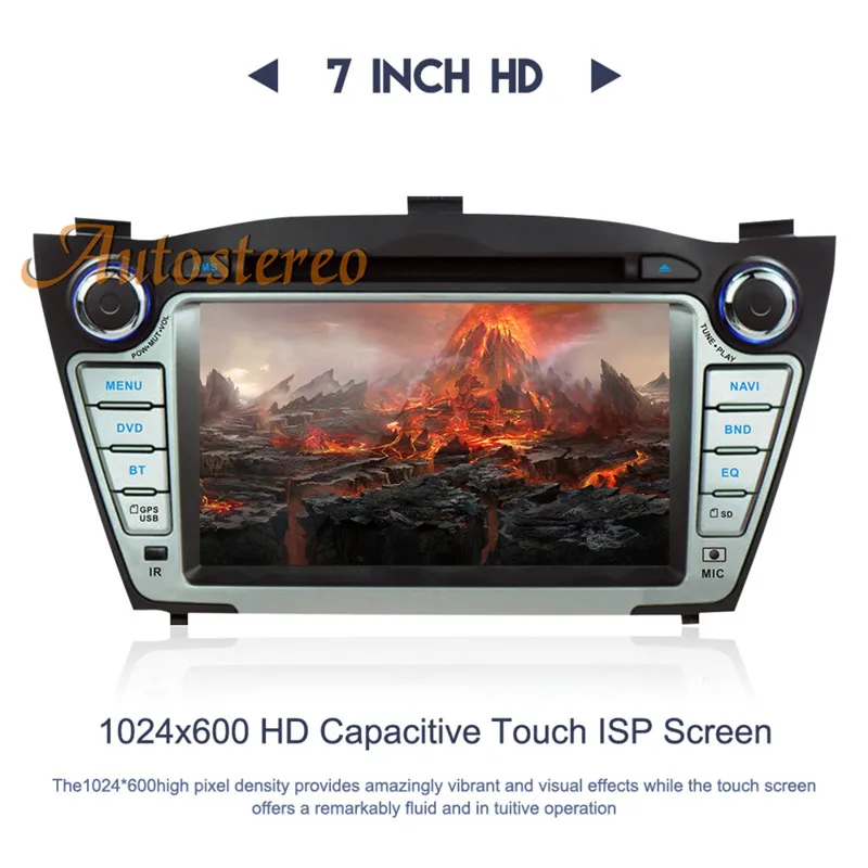 Clearance The newest Android8.0 Car DVD player GPS Navigation For Hyundai IX35 Tucson 2009-2015 Satnav multimedia autostereo tape recoder 5