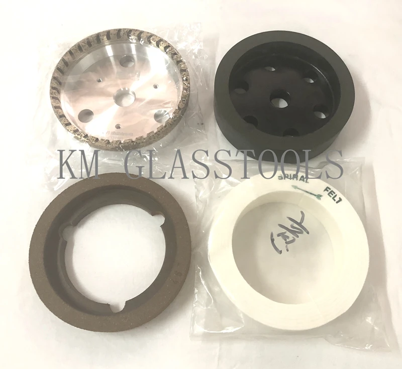 

Glass shaped machine grinding wheel.