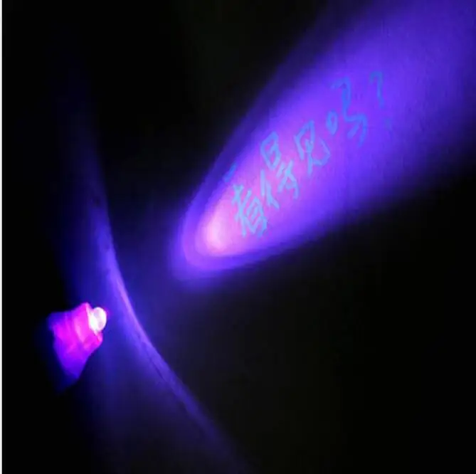 Marvel Invisible Iight Pen Mystery LED Electronic Violet Light Marker Creative UV Magic Ink Pen Material Escolar Secret Invisibl