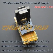 QFN48 to DIP48 Programmer Adapter WSON48 MLF48 DFN48 Adapter IC test socket Pitch=0.4mm size=6x6mm 