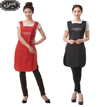 1 шт., Профессиональный парикмахерский фартук, двухсторонний фартук для стрижки волос, Парикмахерская, домашний стиль, Парикмахерская, поясная ткань