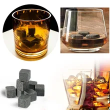 6 шт./9 шт. натуральные камни для виски, потягивающий кубик льда, камень для виски, камень для пива, охладитель для виски, рок, свадебный подарок, рождественский бар