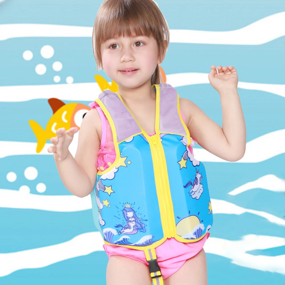 Детский спасательный жилет рыболовный жилет детей плавание костюм плавающий бассейн кольцо для дрейфующих лодках Летние Водные виды спорта