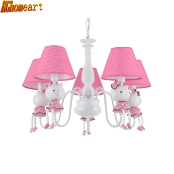 

HGhomeart Modern cartoon energy saving cartoon chandelier children room lights girl princess bedroom lights