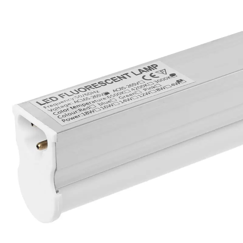 

AC175-265V T5 LED Tube Light Cabinet Lamp 2835 SMD Fluorescent Tubes For Home Kitchen Closet