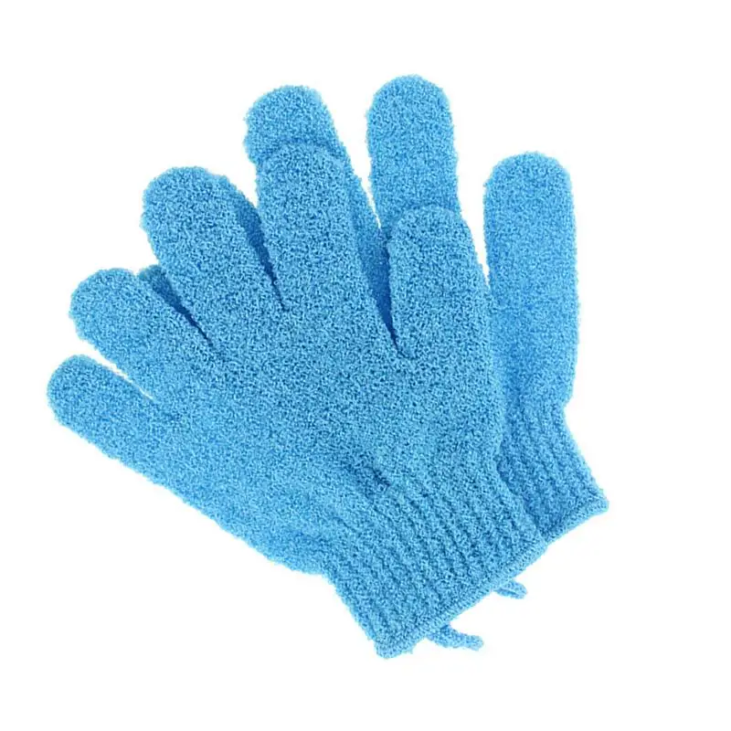 Glove Bath Exfoliating Shower Gloves Body Scrubber Brush Mitten Scrub