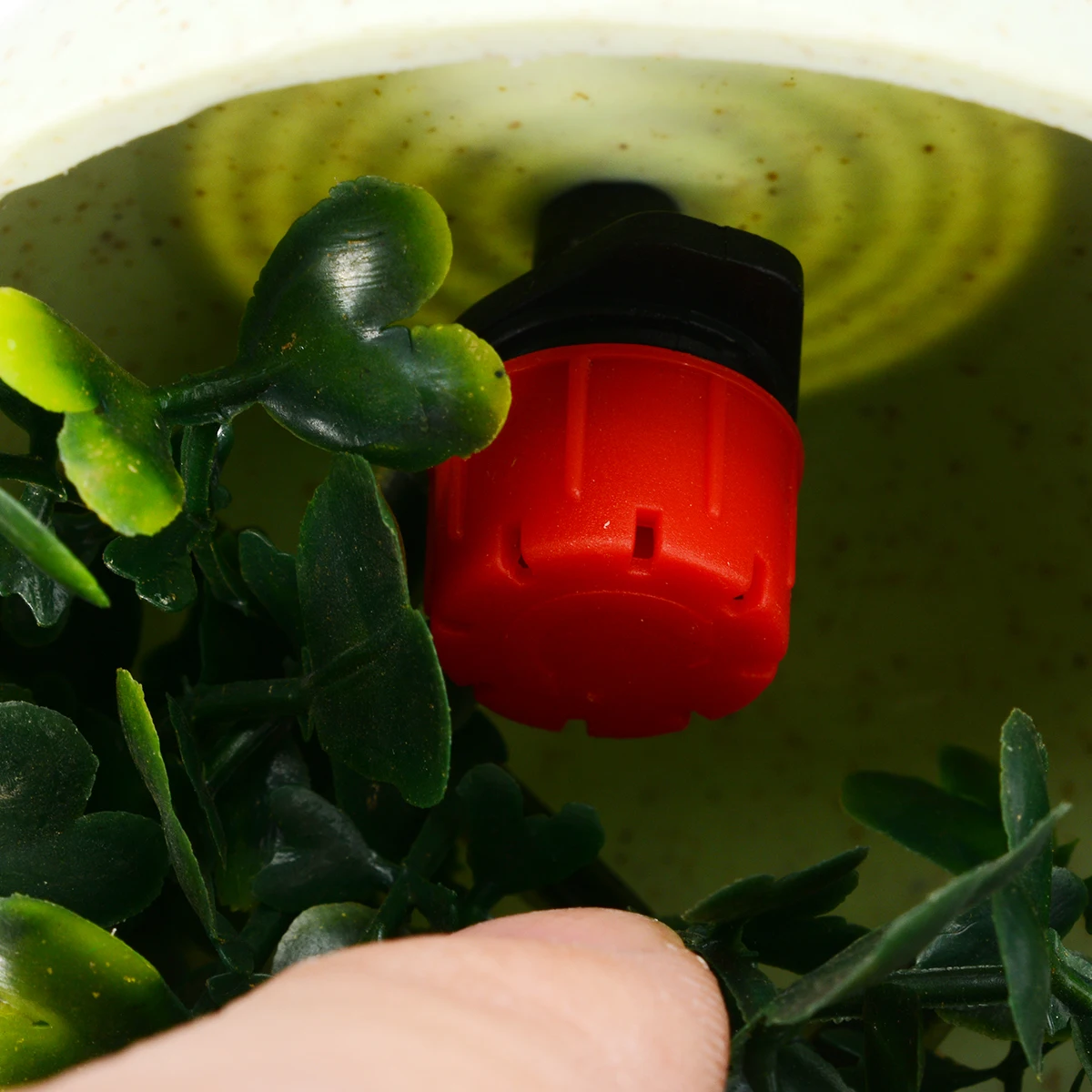 220V 20*6cm Pet Reptile Drinking Water Fountain Chameleon Lizard Water Dispenser Terrarium Habitats Feeder