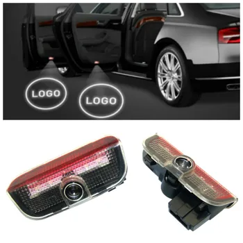 

2pcs Car LED Logo Light Door Projector Welcome Lights For Volkswagen VW Passat B6 B7 Tiguan Je.tta MK5 MK6 MK7 CC EOS Golf 5 6 7
