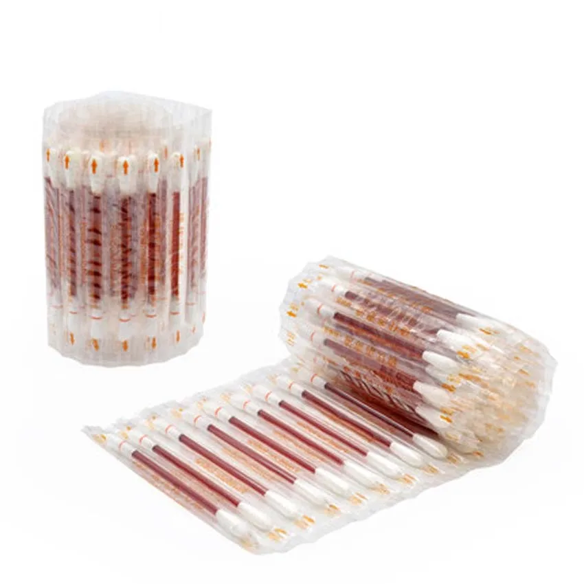 50 Pieces First aid kit iodine cotton stick iodine disinfected cotton swab Outdoor emergency medical Wound care dressing