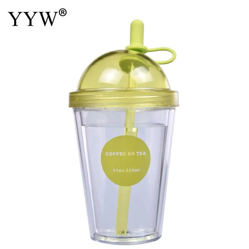 520ml Cute Kids Baby Cup With Straw Children Learn Feeding Drinking Water Bottle Coffee Milk Juice Cups Portable Outdoor Cups