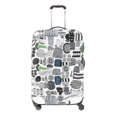 Модный разноцветный круг эластичный Чехол для багажа водонепроницаемое покрытие чемодана подходит для 18-30 дюймов Дорожный Чехол Женские аксессуары для путешествий