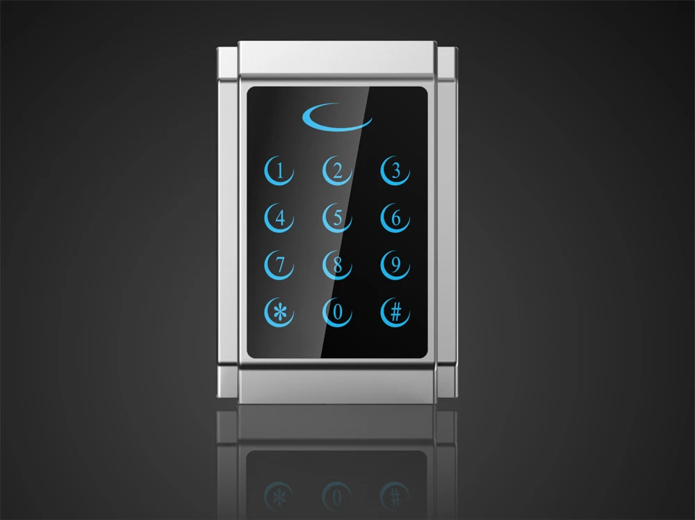 

New Arrival Elegant Design Metal Case Anti-vandal 125KHz RFID and PIN Access Control Keypad with Touch Keyboard