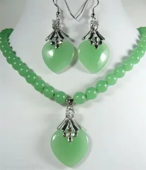 

natural beads Natural noblest STUNNING GREEN STONE BEAD HEART LOVE Quartz Fine 925 watch wings women queenLuxury Girls Wedding