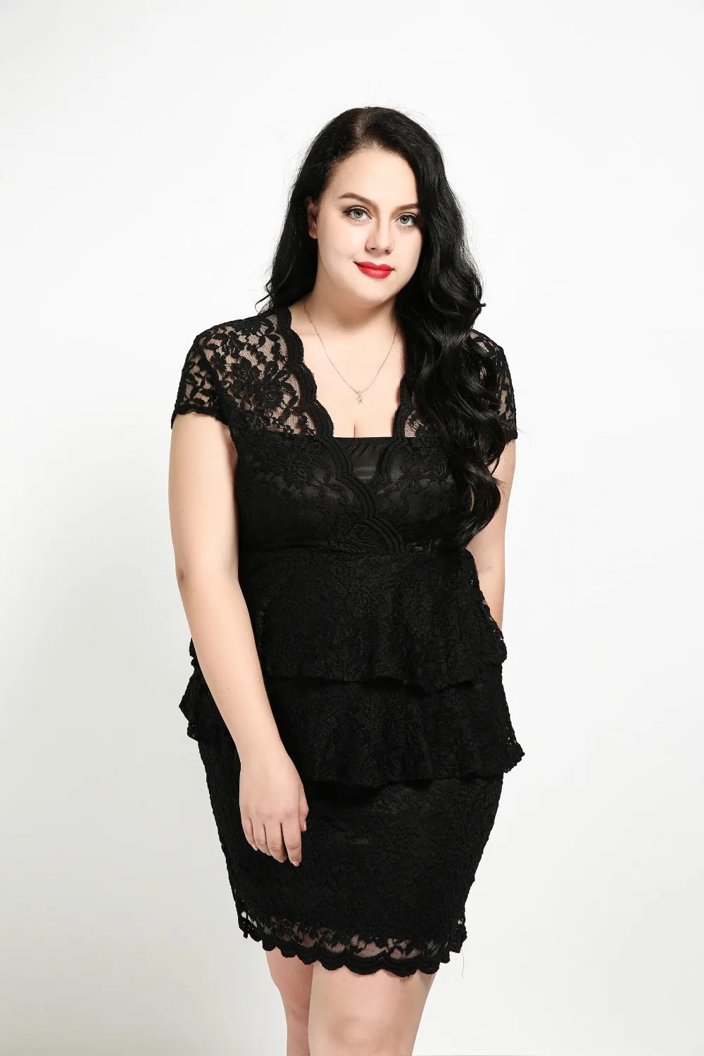 plus size v neck dress with sleeves plus size v neck dress with sleeves