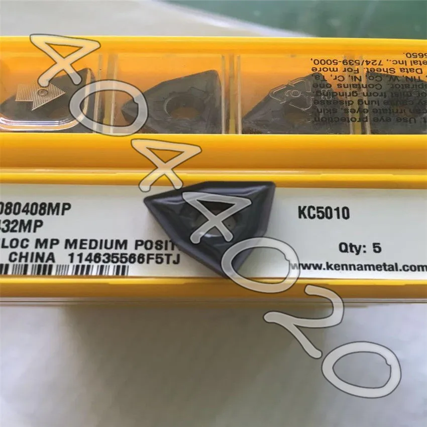 WNMG080408MP WNMG080408MP KC5010 Kennametal карбида вставки токарные станки Инструменты 10 шт