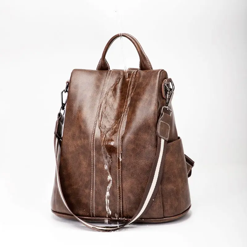 

2019 New Hot Sale Women Lady Girls Backpack Travel Shoulder Bag PU Leather Rucksack Daypack Bags