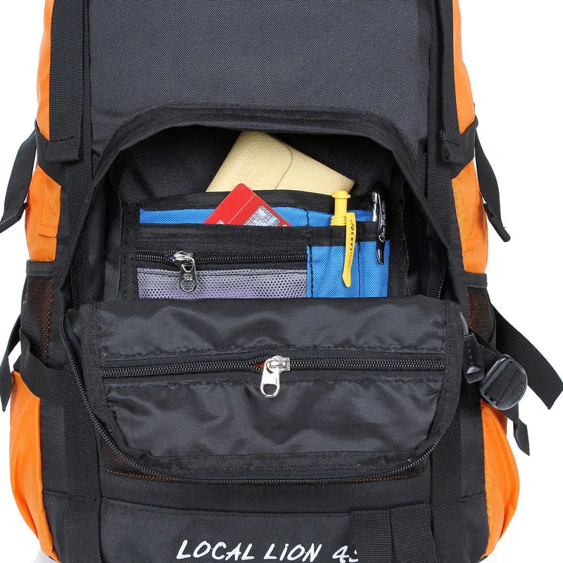Locallion 45l рюкзак спортивная сумка походный для кемпинга Большой Вместительный