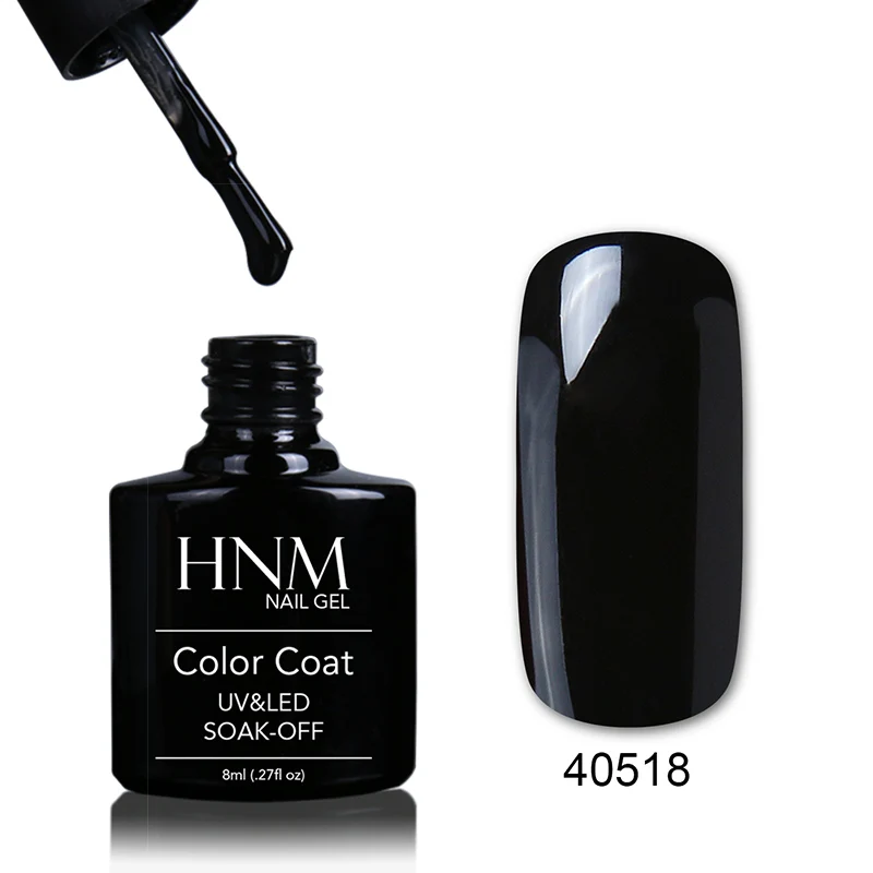 HNM 8 мл Чистый Цвет гель для ногтей длительный УФ светодиодный Гель-лак для ногтей Лаки Гибридный гель лак для ногтей - Цвет: 40518