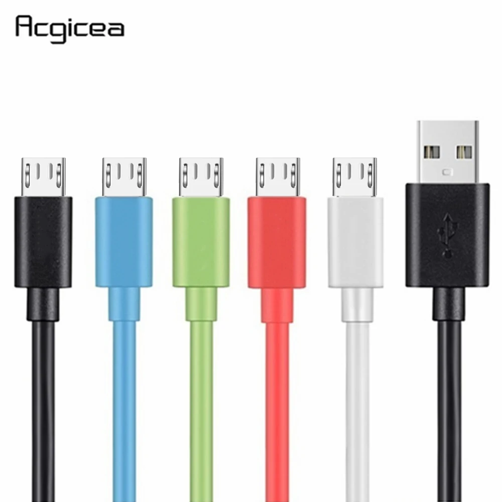 Кабель Micro USB 2.4A для быстрой зарядки и передачи данных, зарядный кабель для samsung, Xiaomi, huawei, LG, планшетов, кабели для мобильных телефонов, Microusb, 1 м, 2 м, 3 м