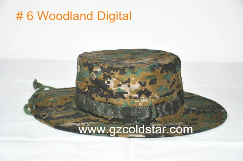 11 цветов военная шляпа с широкими полями для кемпинга, охоты, пеших прогулок - Цвет: 6